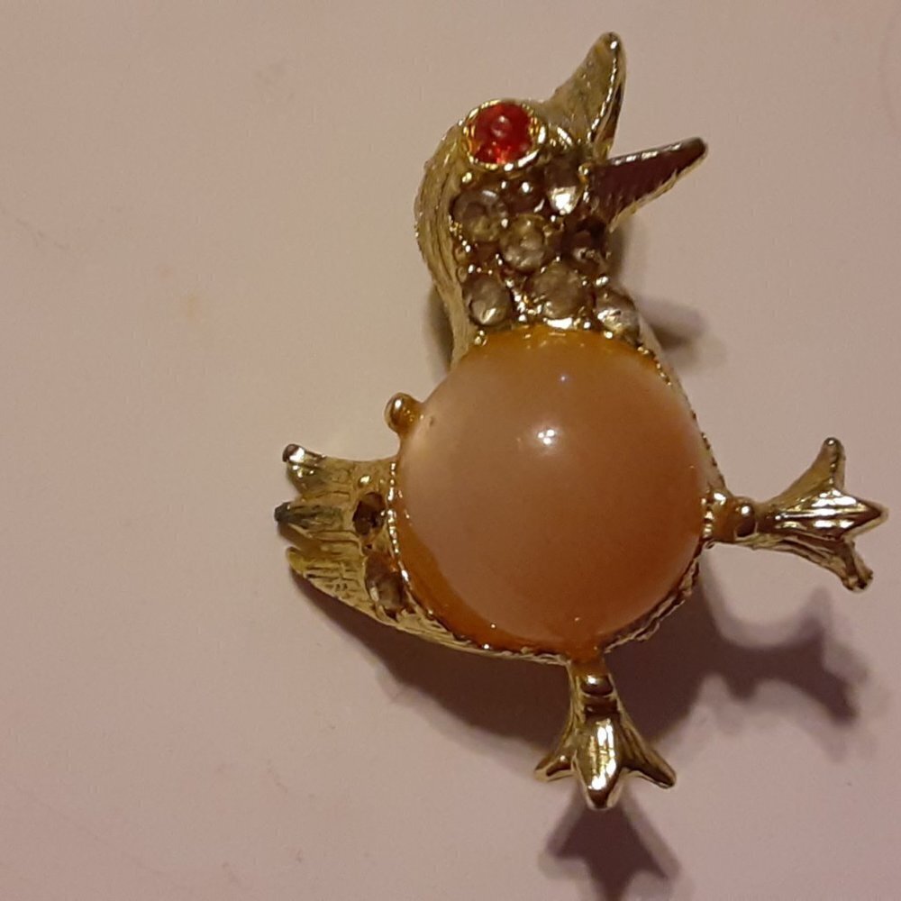 Duck Brooch